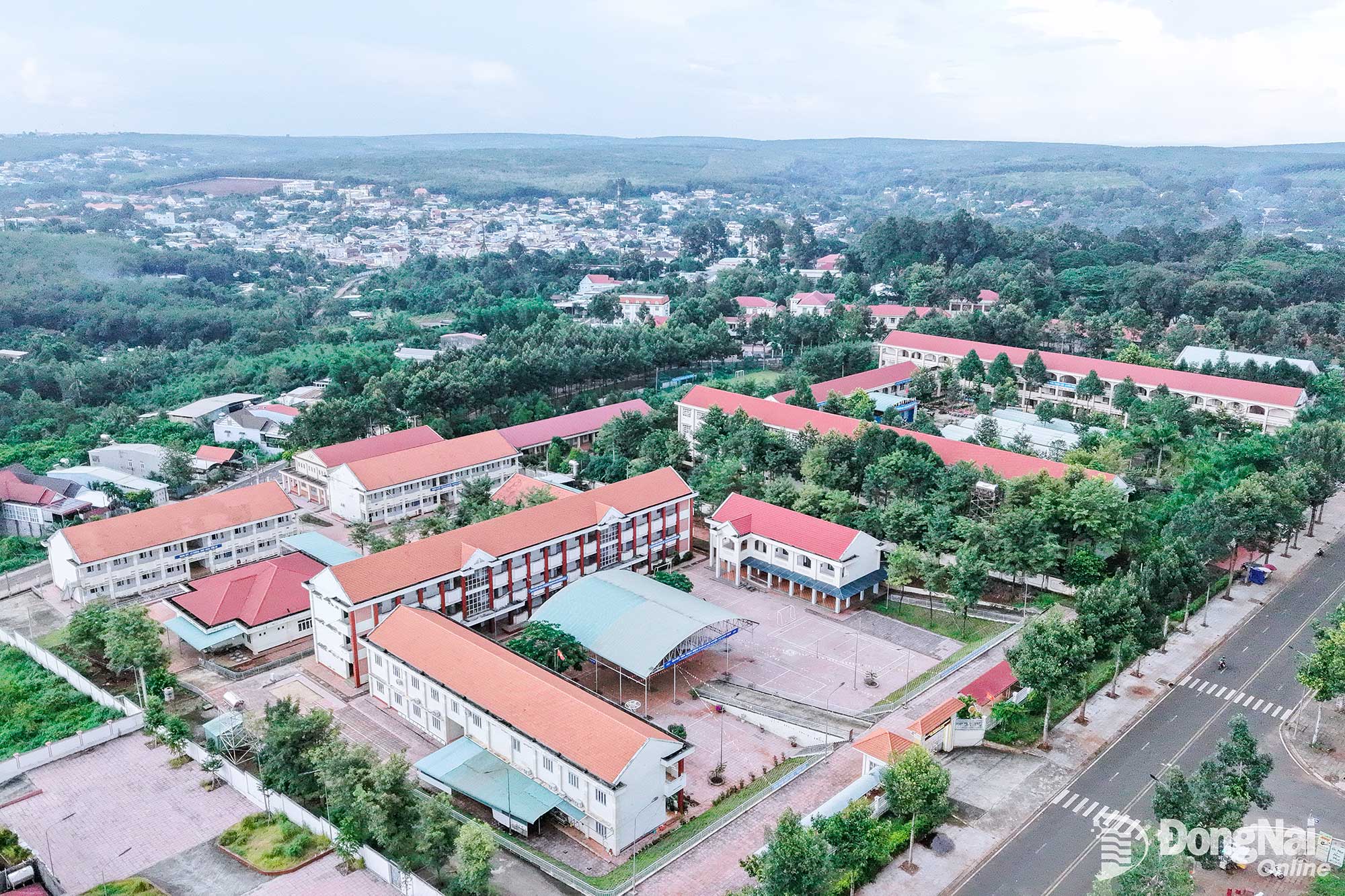 Trường TH-THCS Lộc Thành (xã Lộc Thành) đang được đầu tư thêm một dãy phòng học.