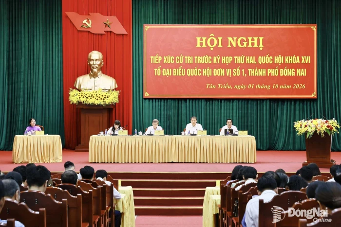 Cử tri thành phố Đồng Nai kiến nghị tháo gỡ điểm nghẽn hạ tầng, tạo đà phát triển bứt phá