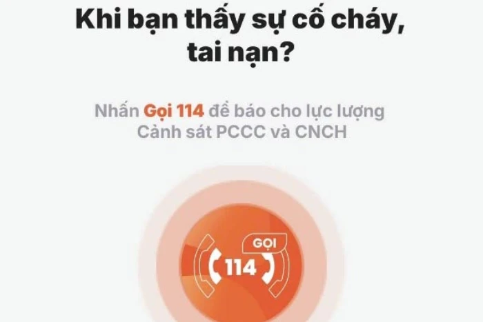 Chuyển đổi số trong công tác PCCC và CNCH thông qua ứng dụng “Báo cháy 114”