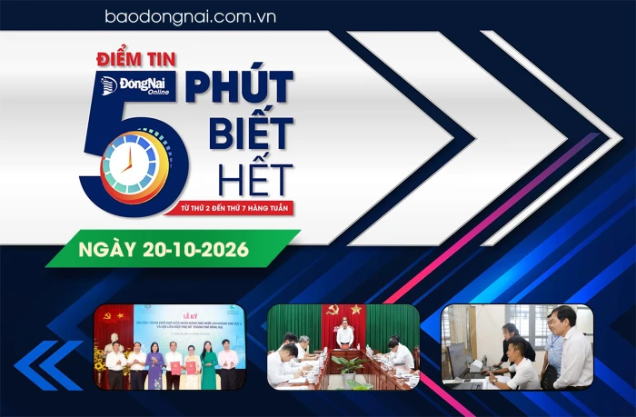 Điểm tin '5 phút biết hết' sáng 20-10: Tạo điều kiện để phụ nữ tiếp cận và sử dụng an toàn, hiệu quả nguồn vốn tín dụng chính thức