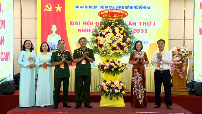 Đại hội Đại biểu Hội Nạn nhân chất độc da cam/dioxin thành phố Đồng Nai lần thứ nhất, nhiệm kỳ 2026-2031: Nâng cao trách nhiệm của toàn xã hội, chung tay xoa dịu nỗi đau da cam