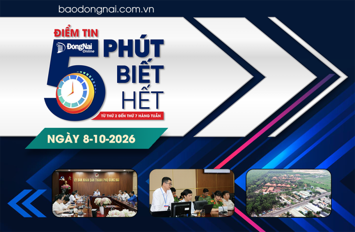 Điểm tin '5 phút biết hết' sáng 8-10: Tăng cường giải pháp vận hành hiệu quả các nền tảng số phục vụ người dân