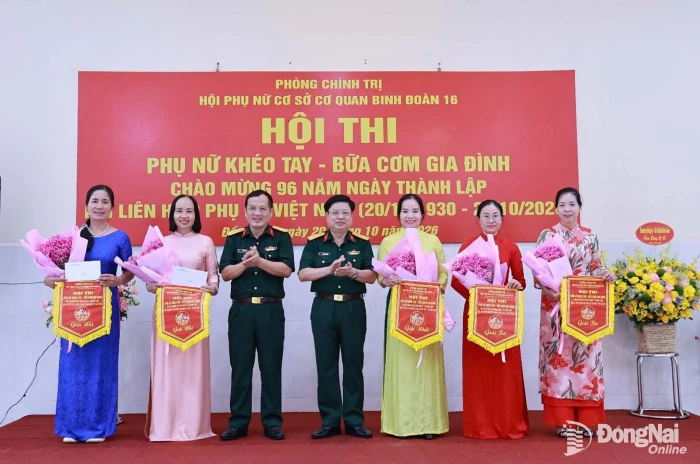 Binh đoàn 16: Lan tỏa giá trị gia đình từ hội thi nấu ăn