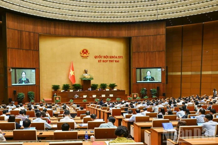 Thông cáo báo chí số 4, Kỳ họp thứ 2, Quốc hội khóa XVI