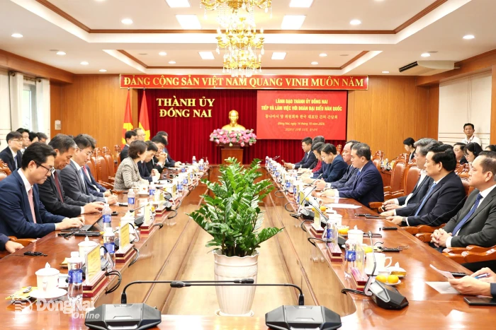 Đồng Nai tạo điều kiện thuận lợi để thu hút các doanh nghiệp Hàn Quốc