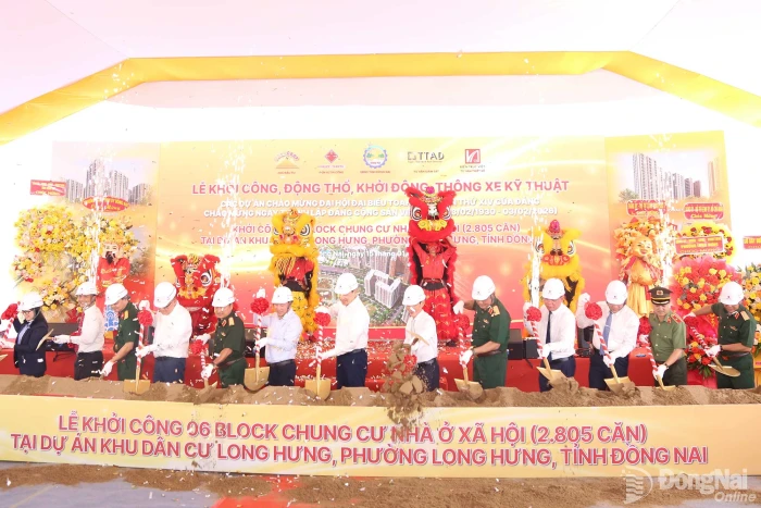 Tập đoàn DonaCoop xây dựng hơn 8.000 căn nhà ở xã hội cho lực lượng vũ trang, cán bộ, công chức, viên chức