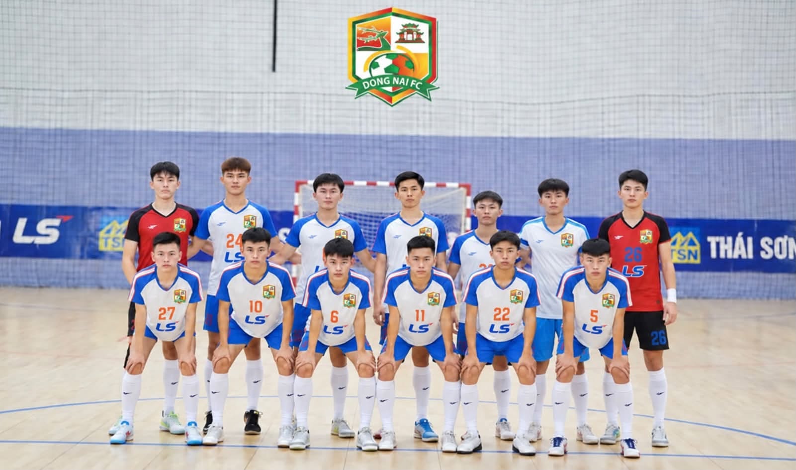 Đội bóng futsal thành phố Đồng Nai. Nguồn: Facebook 