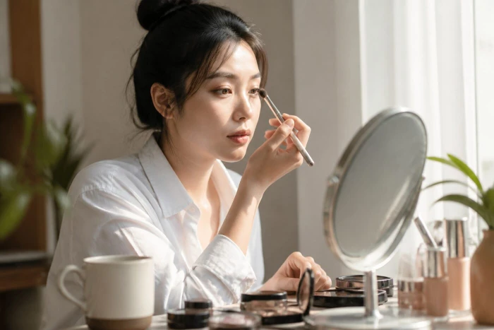 Tự trang điểm đi làm trong khoảng 15 phút: Lộ trình học từ lớp nền đến son môi