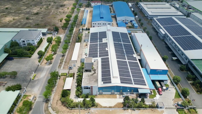 Việt Nam Solar tổng thầu EPC dự án điện mặt trời 750 kwp tại nhà máy Hira
