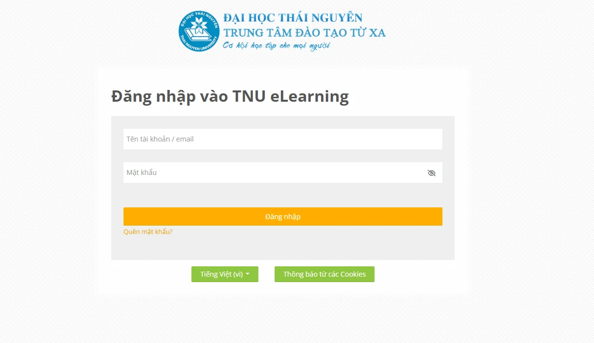 Hệ thống e-Learning hỗ trợ người học chủ động tiếp cận bài giảng và học liệu trong quá trình học tập.