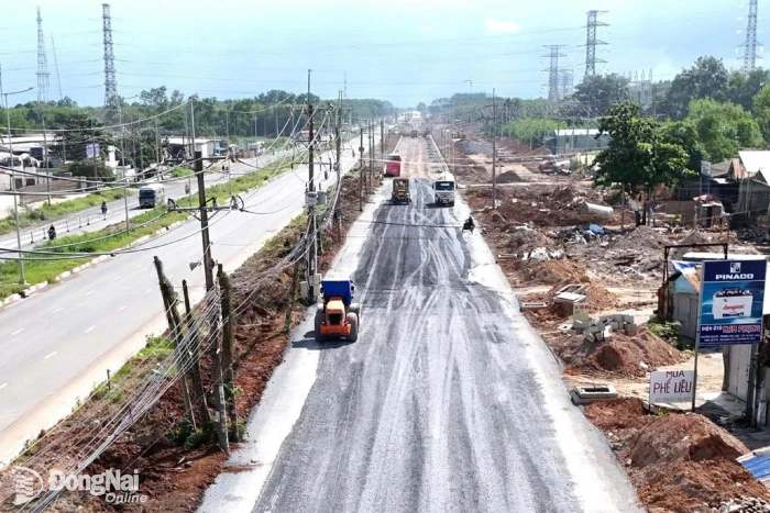 Land clearance completed for Road 25B Upgrade Project