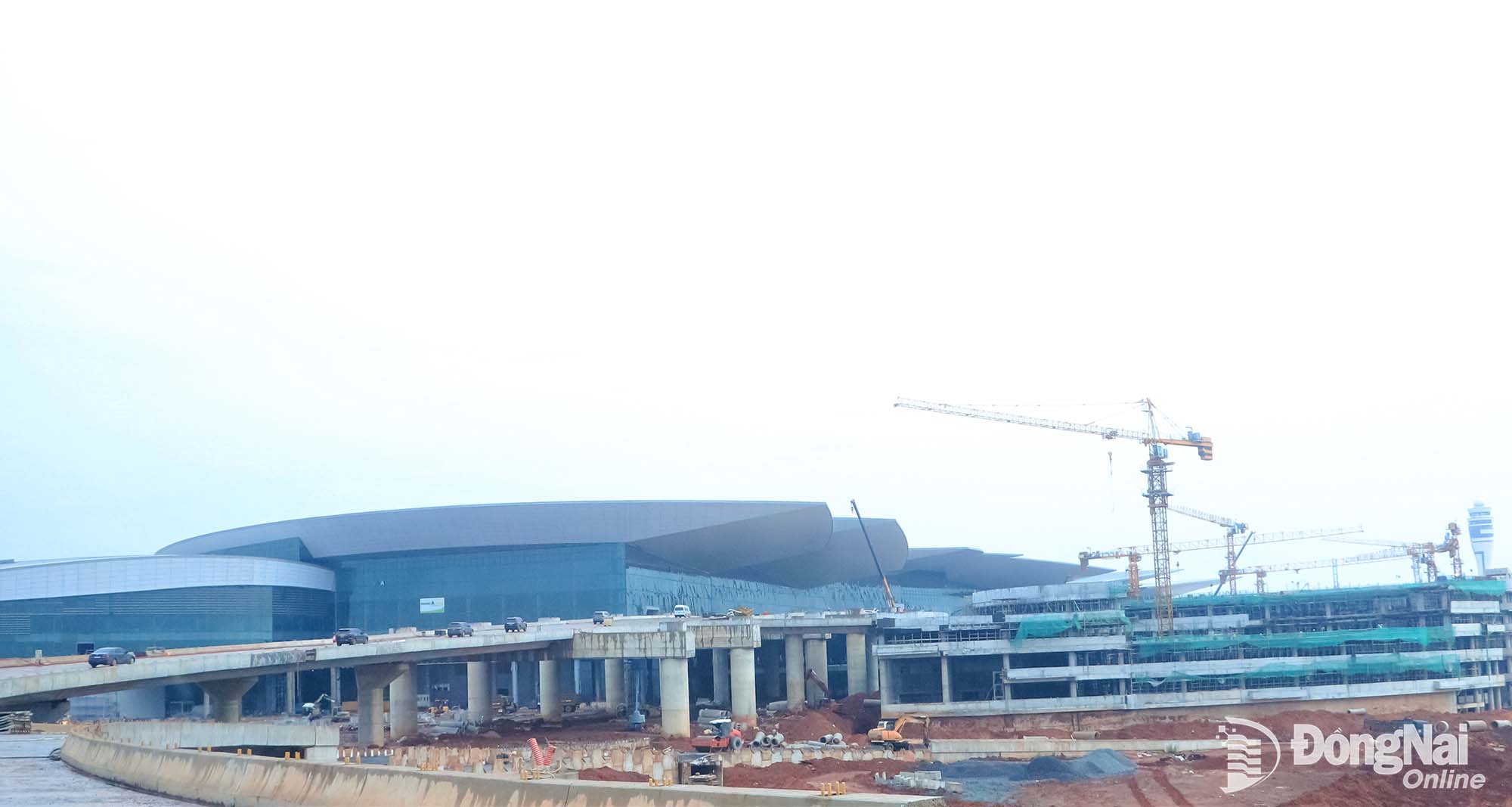 Construction of Long Thanh International Airport is being accelerated. Photo: Pham Tung

