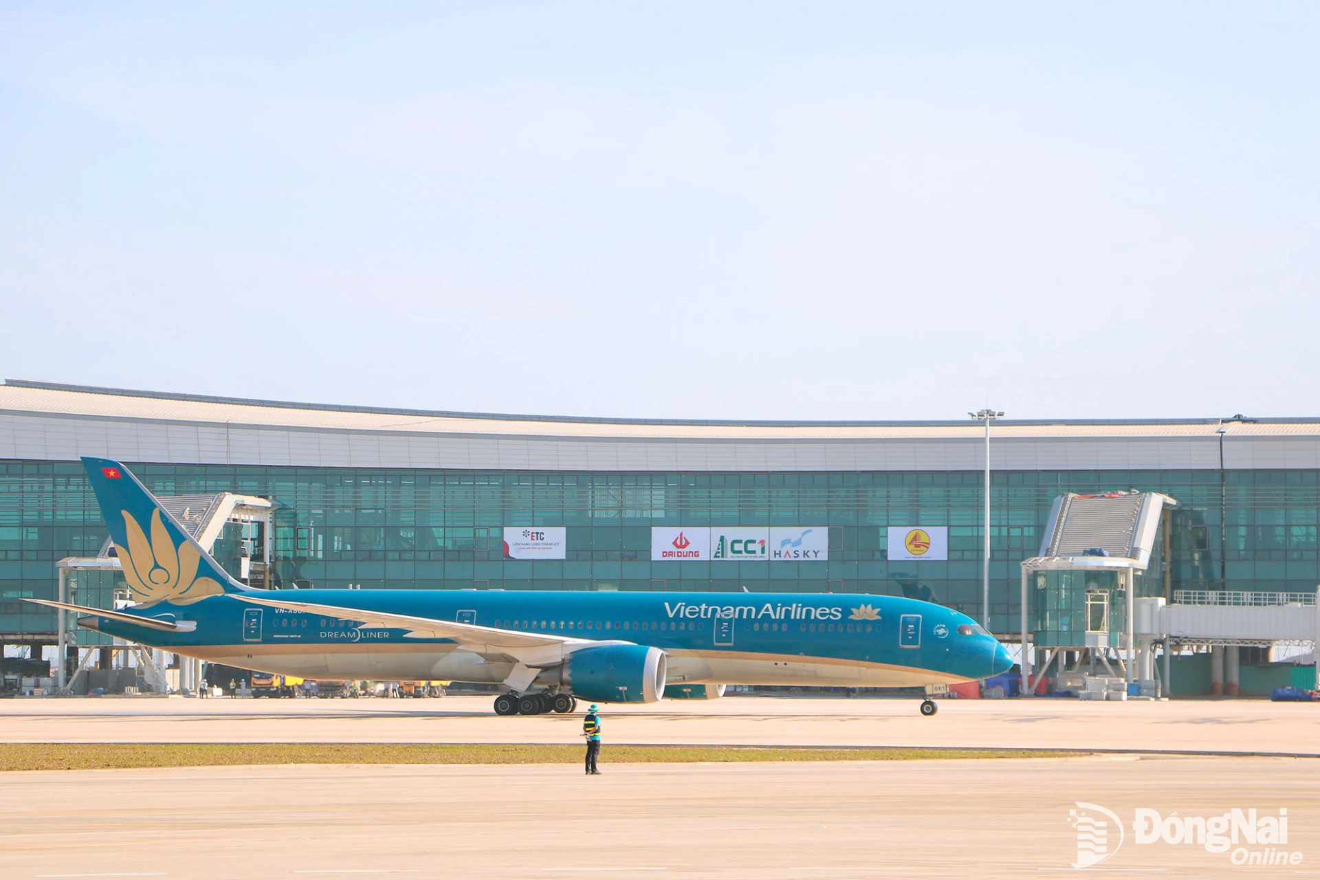 Long Thanh Airport welcomed its first passenger flight in December 2025.

