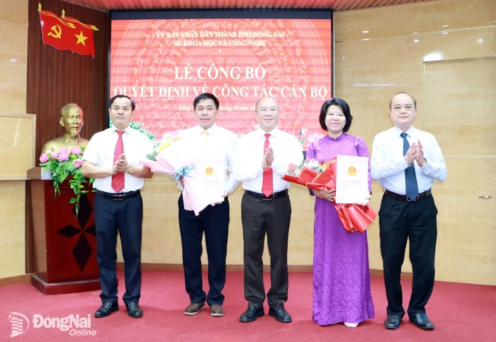 Sở Khoa học và Công nghệ điều động, bổ nhiệm lãnh đạo các trung tâm trực thuộc
