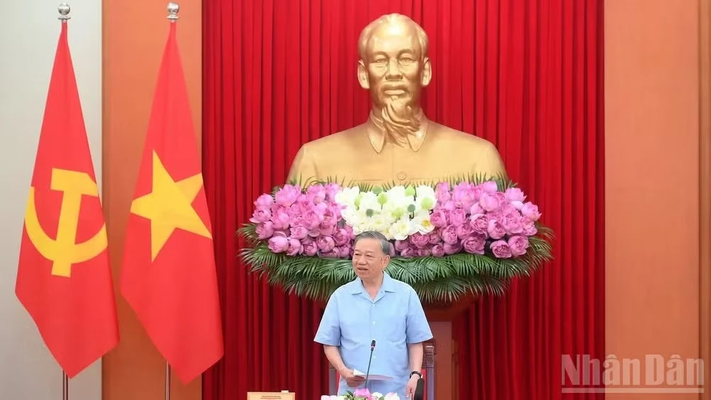 Tổng Bí thư, Chủ tịch nước Tô Lâm. Ảnh: ĐĂNG KHOA
