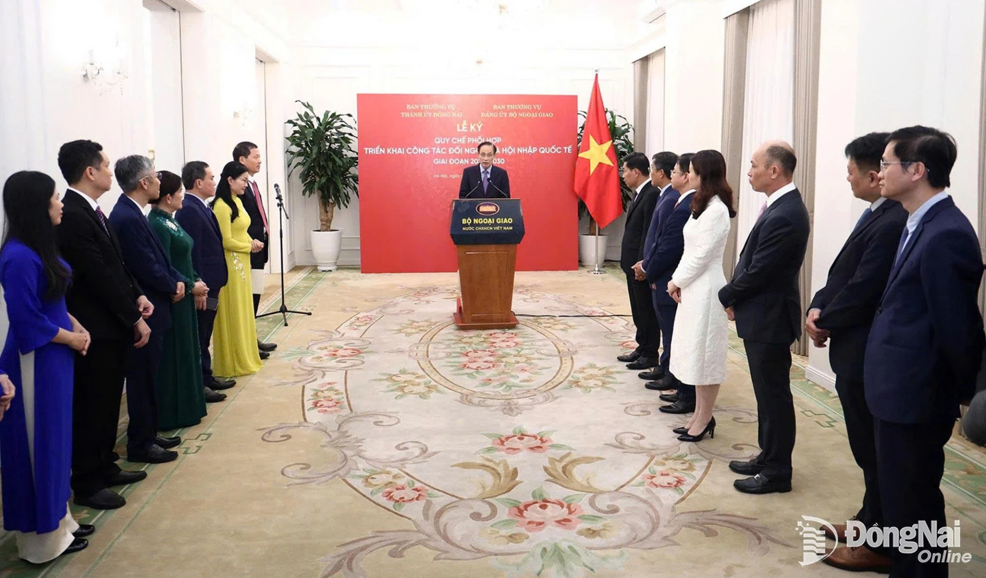 Quang cảnh buổi lễ. Ảnh: CTV