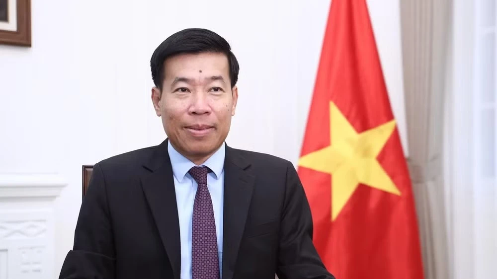 Đồng chí Nguyễn Mạnh Cường, Ủy viên Trung ương Đảng, Thứ trưởng Ngoại giao. (Ảnh: Bộ Ngoại giao Việt Nam cung cấp)
