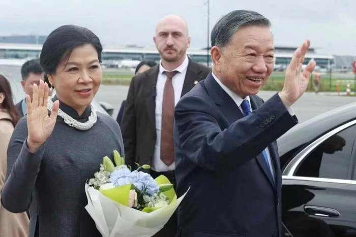 Tổng Bí thư, Chủ tịch nước Tô Lâm và Phu nhân bắt đầu thăm chính thức Liên minh châu Âu và Vương quốc Bỉ