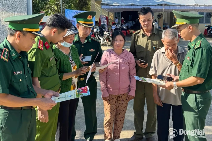 Triển khai mã quét QR trong đấu tranh phòng, chống tội phạm khu vực biên giới