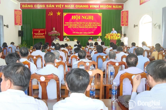 Cử tri xã Xuân Thành, Xuân Bắc kiến nghị nhiều vấn đề dân sinh
