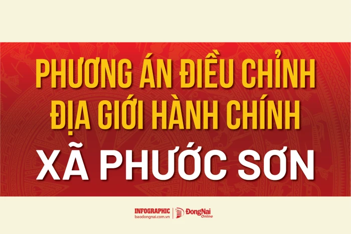 [Infographic] Phương án điều chỉnh địa giới hành chính xã Phước Sơn