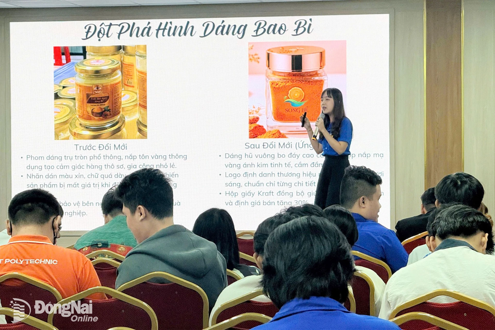 Phần dự thi của đại diện thí sinh/nhóm thí sinh tại vòng chung kết. Ảnh: ĐVCC