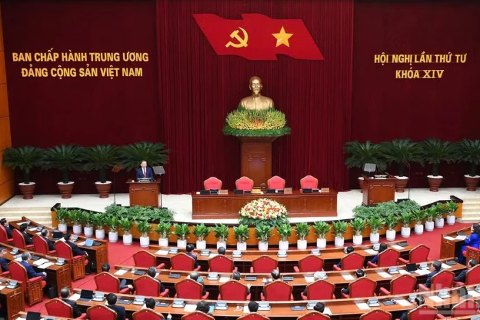 Bế mạc Hội nghị lần thứ tư Ban Chấp hành Trung ương Đảng khóa XIV