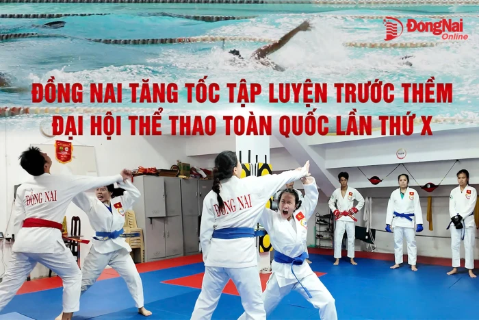[Video] Đồng Nai tăng tốc tập luyện trước thềm Đại hội Thể thao toàn quốc lần thứ X