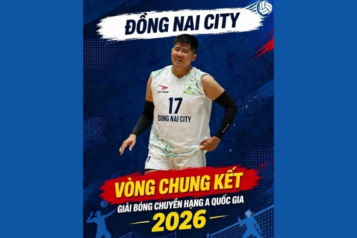 Đội bóng chuyền thành phố Đồng Nai có ngoại binh thứ hai