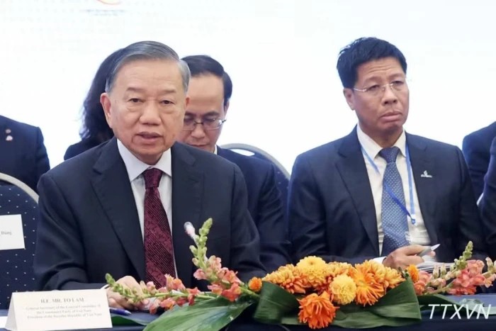 Tổng Bí thư, Chủ tịch nước Tô Lâm dự Tọa đàm cấp cao với Lãnh đạo các doanh nghiệp tiêu biểu châu Âu