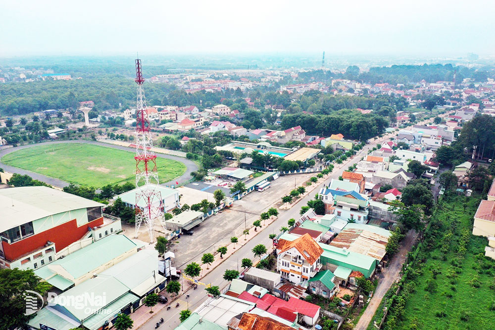 Theo quy hoạch, đô thị Trảng Bom được xác định là một trong các đô thị trọng điểm của vùng động lực phía Nam và vùng đô thị TP.HCM. Ảnh: P.Tùng