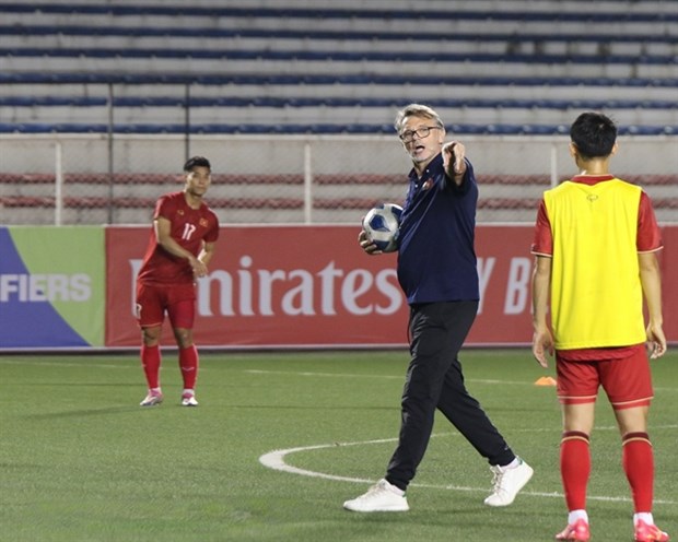 French coach Philippe Troussier is confident of Vietnams positive results at the 2024 AFC U23 Cup in Qatar. (Photo: VFF)
