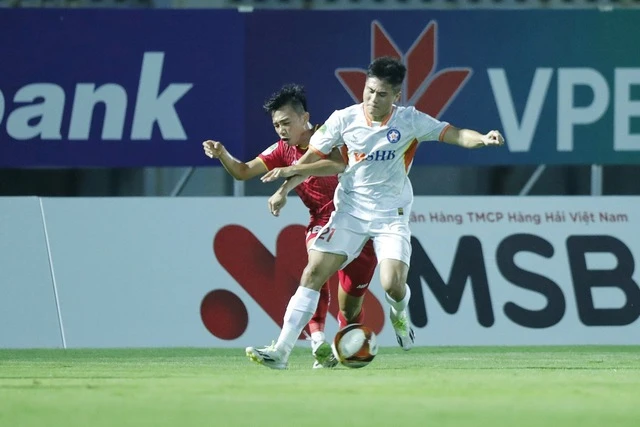 PVF-CAND và SHB Đà Nẵng bất phân thắng bại trong trận cầu tâm điểm ở vòng 4