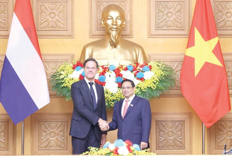 Thủ tướng Phạm Minh Chính hội đàm với Thủ tướng Hà Lan Mark Rutte