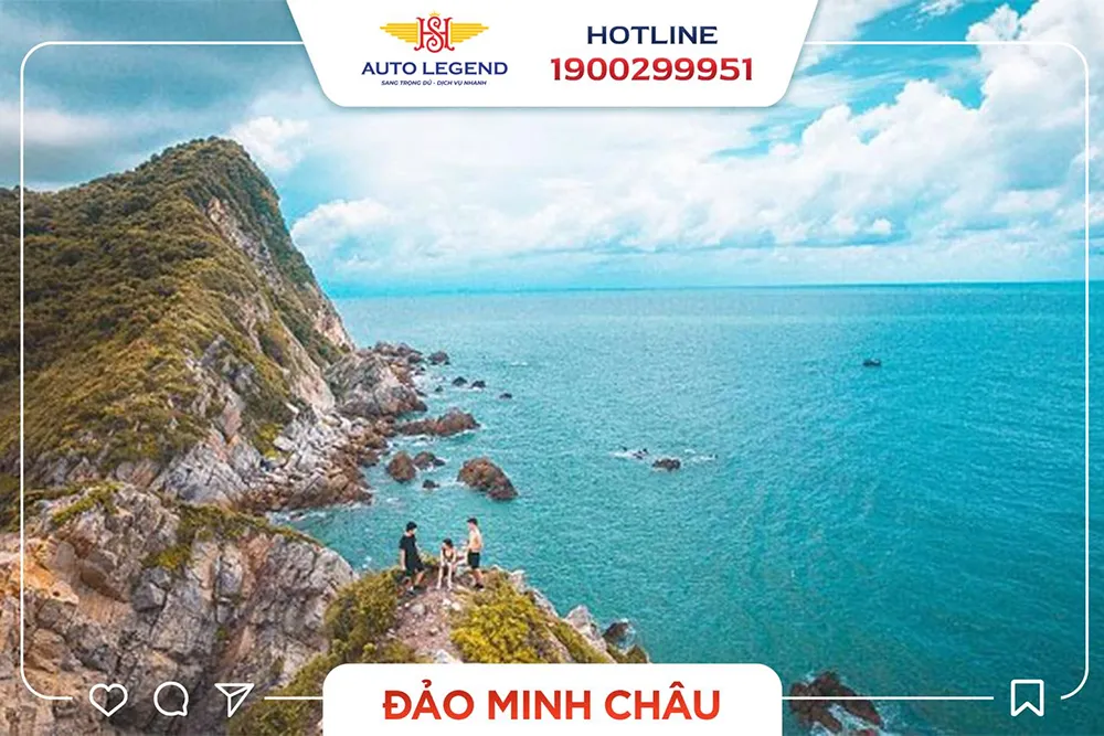 Biển Minh Châu Quảng Ninh thu hút khách du lịch bởi vẻ đẹp tự nhiên, hoang sơ.