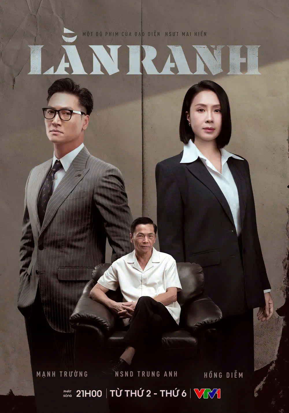 Lằn ranh - bộ phim chính luận đang nhận được sự quan tâm của khán giả.