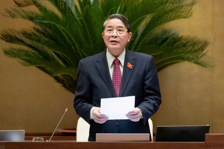 Phó Chủ tịch Quốc hội Nguyễn Đức Hải điều hành nội dung thảo luận