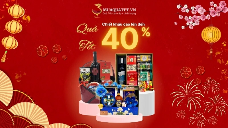 Chiết khấu quà Tết hấp dẫn cho đơn hàng số lượng lớn.