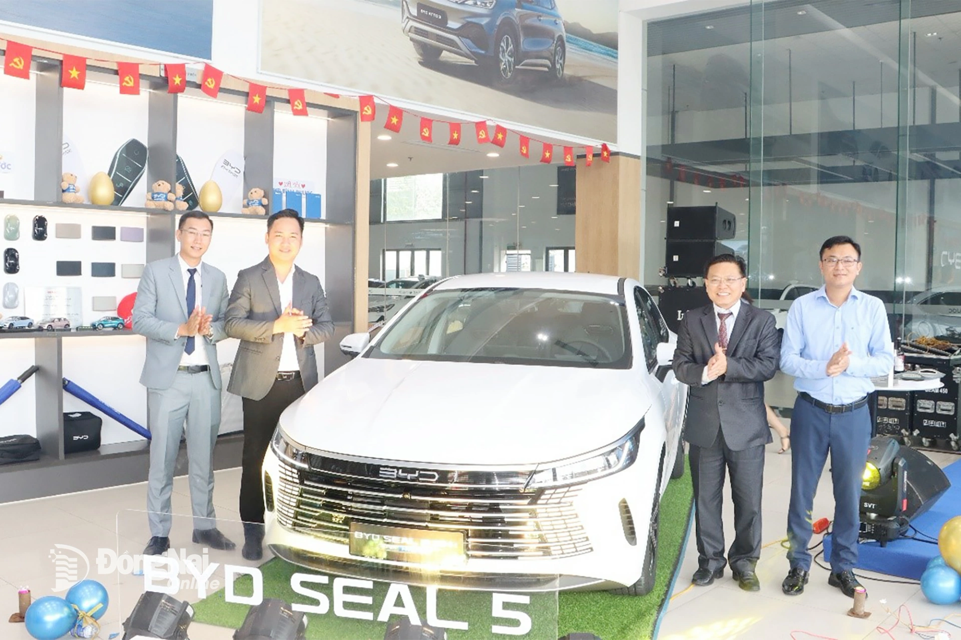 BYD Bình Phước ra mắt BYD SEAL 5. Ảnh: Vũ Thuyên