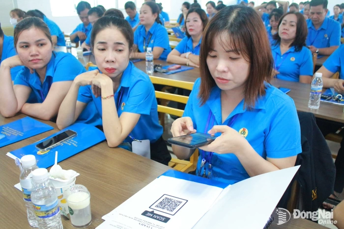 Ứng dụng công nghệ thông tin trong đại hội Công đoàn cơ sở