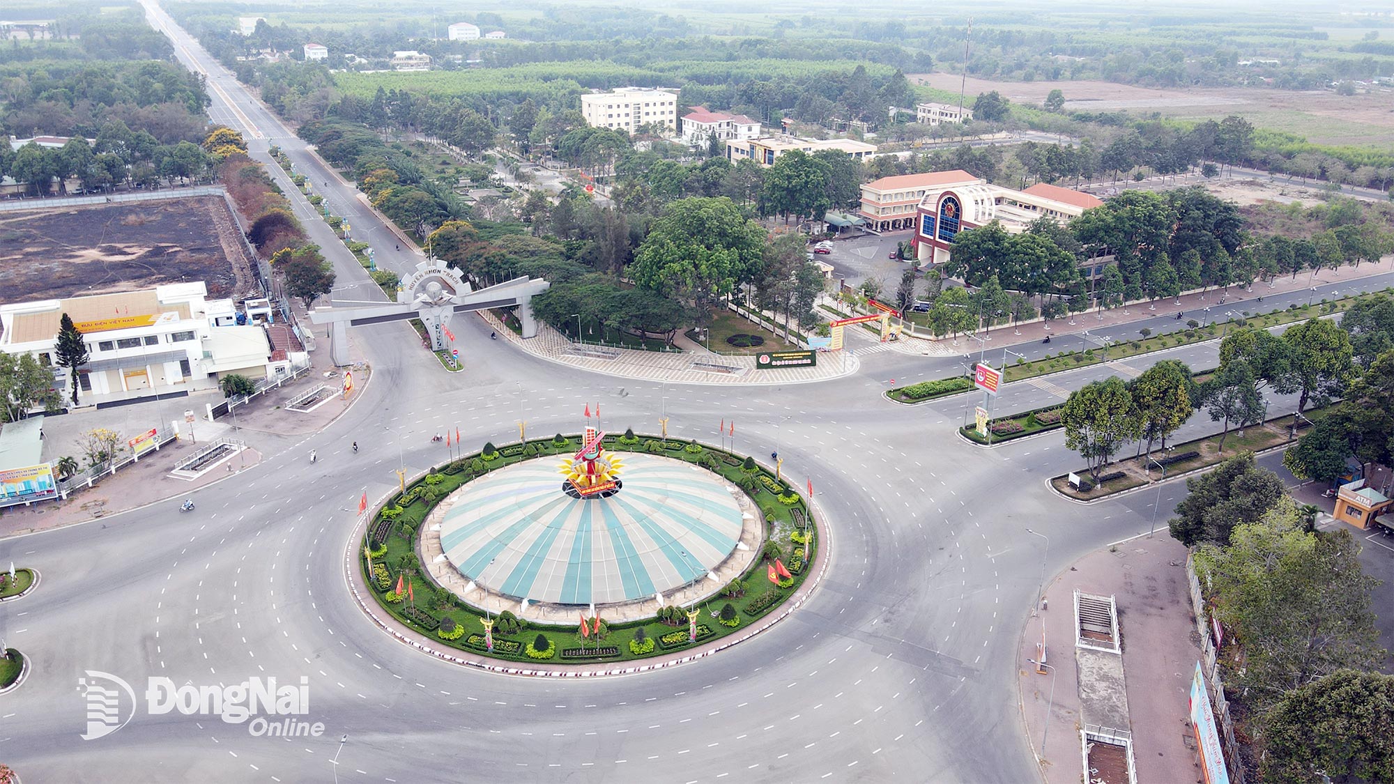 A corner of Nhon Trach urban area. Photo: Pham Tung