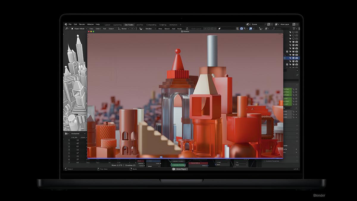 Tạo hình 3D mượt với băng thông vượt 150GB/s.