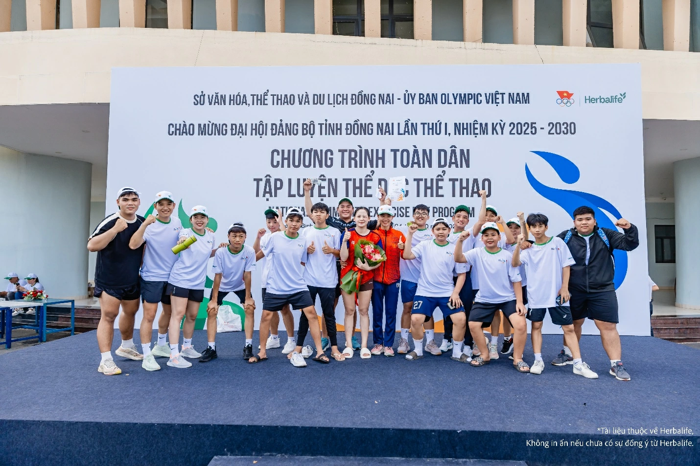 Sự kiện thu hút đông đảo người dân tại Đồng Nai tham gia chương trình.