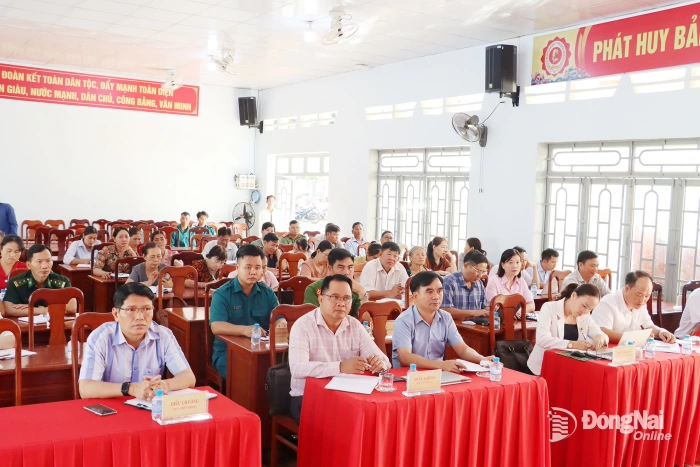 Đại biểu HĐND tỉnh Đồng Nai tiếp xúc cử tri tại xã Bù Gia Mập