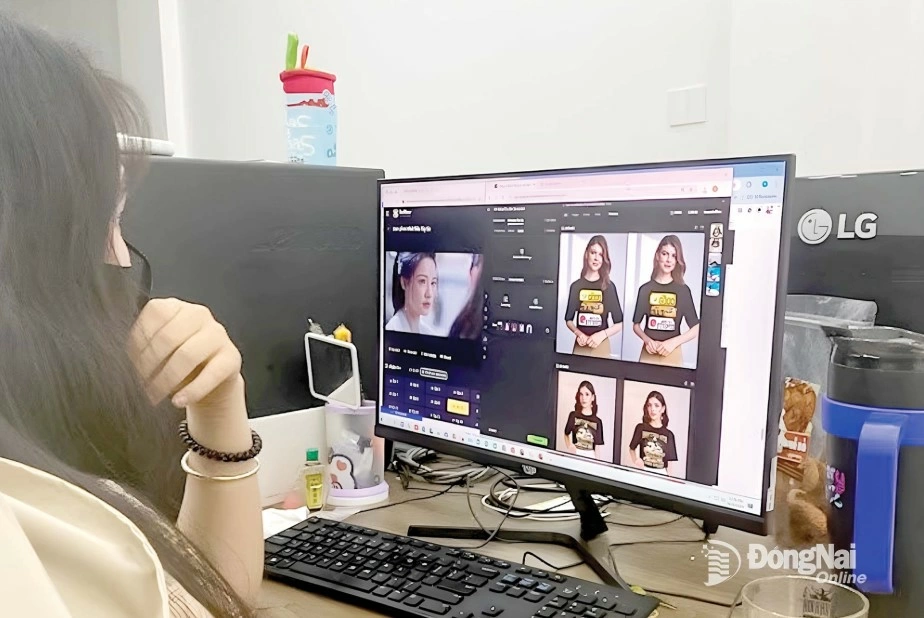 Young people apply AI to create virtual characters to sell products and run ads.