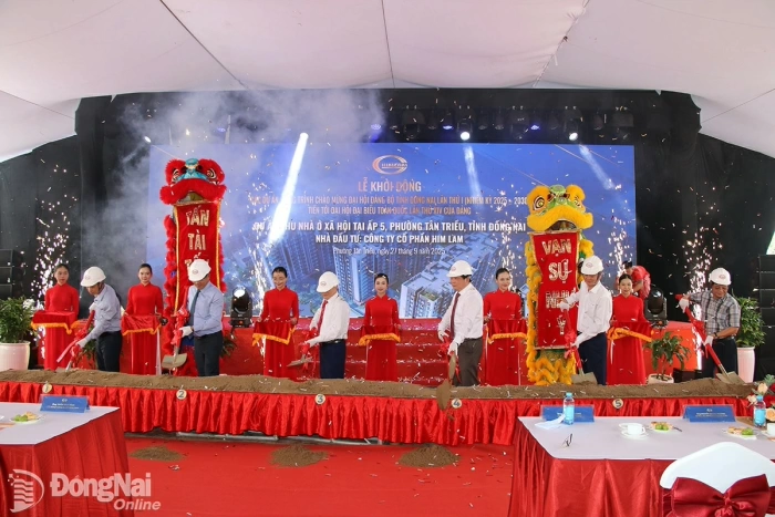 Dong Nai expects to break ground on 18 more social housing projects by Q1 2026