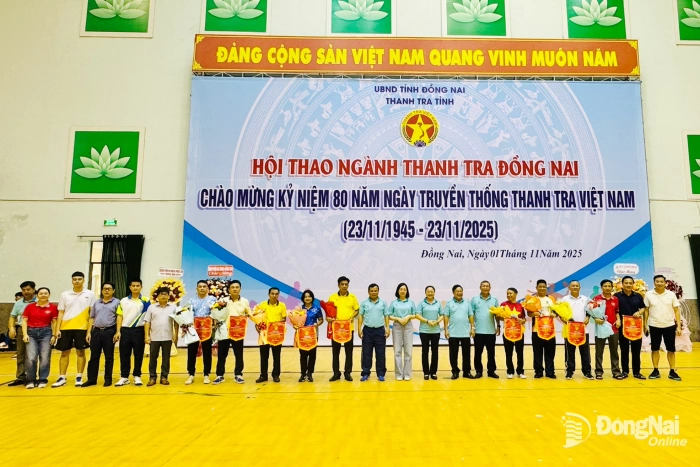 Hơn 200 cán bộ, công chức, người lao động tham gia Hội thao ngành Thanh tra