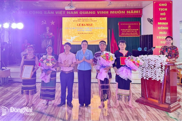 Ra mắt Câu lạc bộ Văn hóa, nghệ thuật dân gian dân tộc M’nông