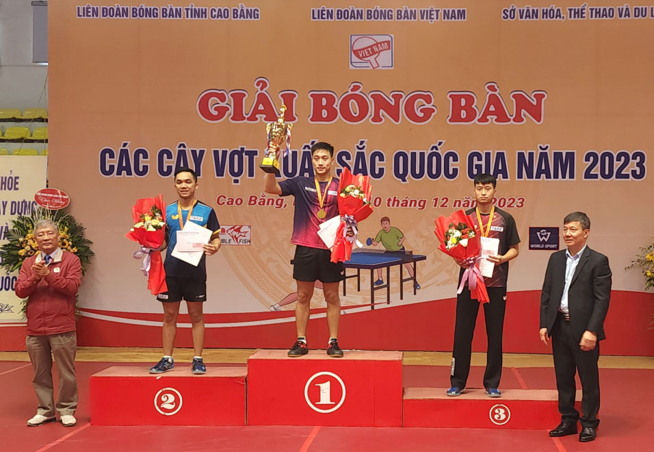 Nguyễn Anh Tú, Nguyễn Khoa Diệu Khánh vô địch Giải bóng bàn các cây vợt xuất sắc quốc gia 2023