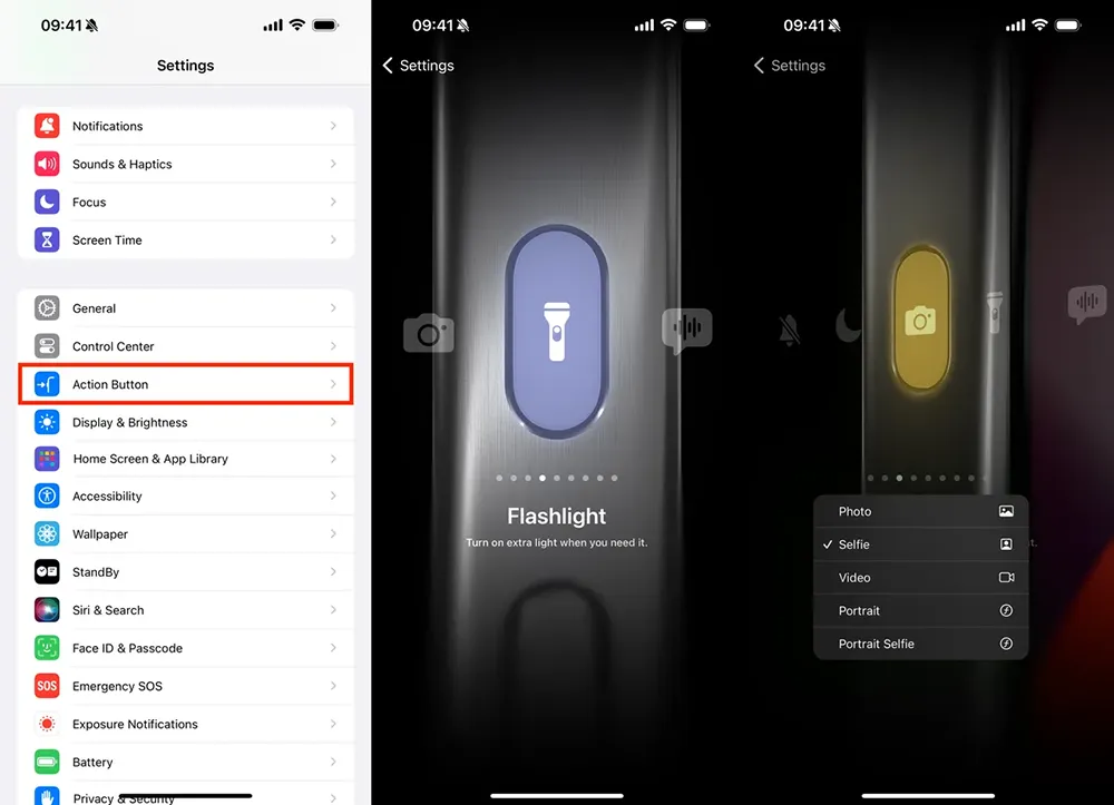 Thiết lập nút Action Button trên iPhone 15 Pro với 4 bước vô cùng đơn giản